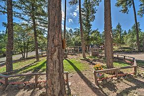 Pet-friendly Ruidoso Cabin w/ Hot Tub & Fire Pit