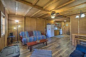 Cozy Cookson Cabin w/ Fire Pit: 1 Mi to Lake!