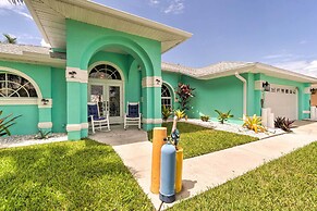 Private Pool: Waterfront Cape Coral Home!