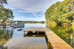 Serene Lakefront Home w/ Grills & Boat Dock!