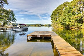 Serene Lakefront Home w/ Grills & Boat Dock!