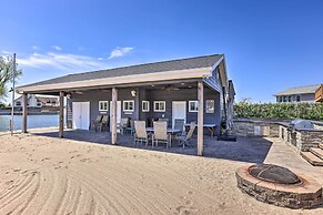 Lakefront Bellevue Home: Private Beach & Fire Pit!