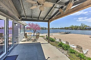 Lakefront Bellevue Home: Private Beach & Fire Pit!