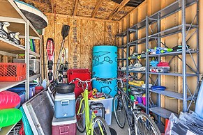 Lakefront Bellevue Home: Private Beach & Fire Pit!