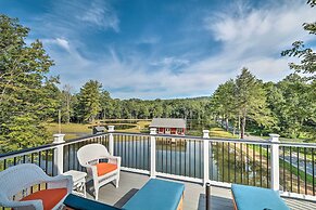 Dock, Game Room: Lakefront Villa in Saylorsburg!