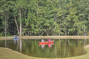 Dock, Game Room: Lakefront Villa in Saylorsburg!