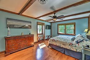 Bayfront Blounts Creek Home: Private Beach + Dock!