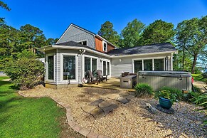 Bayfront Blounts Creek Home: Private Beach + Dock!