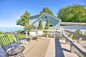 Modern Lake Michigan Home With 3 Lakefront Decks!