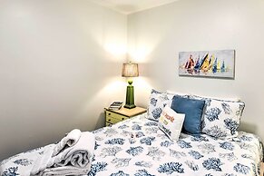 Bright Beaufort Home w/ Porch & Fire Pit!