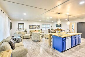 Bright Beaufort Home w/ Porch & Fire Pit!