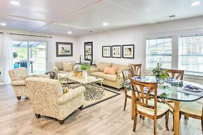 Bright Beaufort Home w/ Porch & Fire Pit!