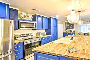 Bright Beaufort Home w/ Porch & Fire Pit!