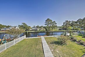 OBX Getaway w/ Boat Dock on Colington Harbour