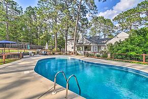 Peaceful Southern Pines Home w/ Pool + Yard!