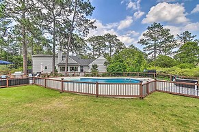 Peaceful Southern Pines Home w/ Pool + Yard!