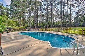Peaceful Southern Pines Home w/ Pool + Yard!