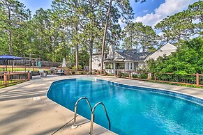 Peaceful Southern Pines Home w/ Pool + Yard!