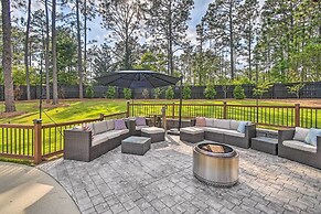 Peaceful Southern Pines Home w/ Pool + Yard!