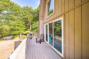 Cozy Northville Home w/ Dock, Lake Access & Views!