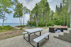 Cheboygan Getaway w/ Fire Pit & Lake Access!