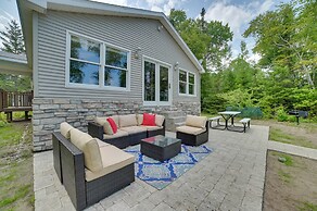 Cheboygan Getaway w/ Fire Pit & Lake Access!