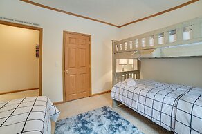 Cheboygan Getaway w/ Fire Pit & Lake Access!