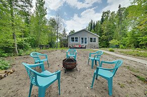 Cheboygan Getaway w/ Fire Pit & Lake Access!