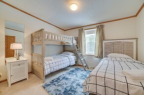 Cheboygan Getaway w/ Fire Pit & Lake Access!