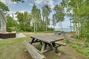 Cheboygan Getaway w/ Fire Pit & Lake Access!