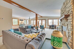 Cheboygan Getaway w/ Fire Pit & Lake Access!