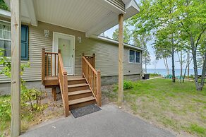 Cheboygan Getaway w/ Fire Pit & Lake Access!