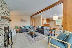 Cheboygan Getaway w/ Fire Pit & Lake Access!