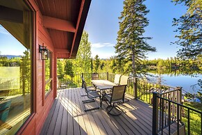 Hot Tub & Mtn Views: Waterfront Grand Lake Cabin!
