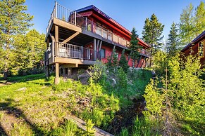 Hot Tub & Mtn Views: Waterfront Grand Lake Cabin!