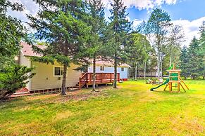 Walk to Wolf Run Lake: Cottage w/ Furnished Deck
