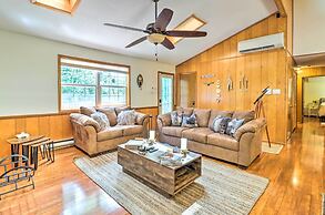 Walk to Wolf Run Lake: Cottage w/ Furnished Deck