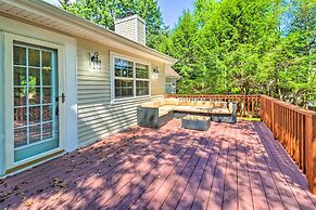 Walk to Wolf Run Lake: Cottage w/ Furnished Deck