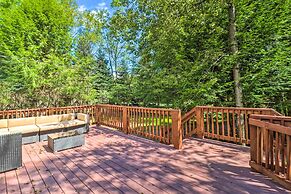 Walk to Wolf Run Lake: Cottage w/ Furnished Deck