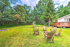 Walk to Wolf Run Lake: Cottage w/ Furnished Deck