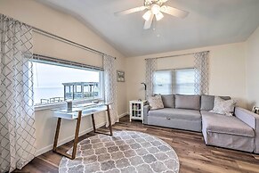 Waterfront Cottage w/ Private Beach + Deck!