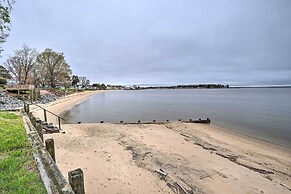 Waterfront Cottage w/ Private Beach + Deck!