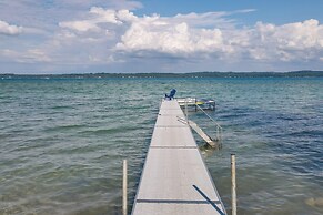Waterfront Deck + Dock: Torch Lake Home!