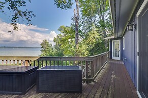 Waterfront Deck + Dock: Torch Lake Home!