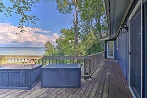 Torch Lake Home w/ 116 Feet of Blue Water Access!
