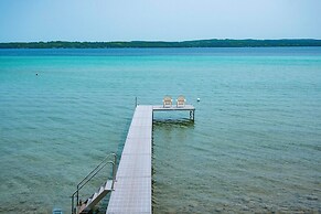 Waterfront Deck + Dock: Torch Lake Home!