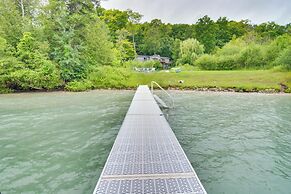Waterfront Deck + Dock: Torch Lake Home!