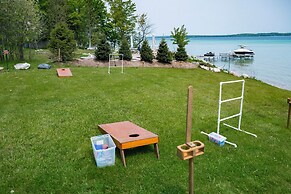 Waterfront Deck + Dock: Torch Lake Home!