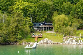 Waterfront Deck + Dock: Torch Lake Home!