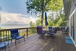 Waterfront Deck + Dock: Torch Lake Home!